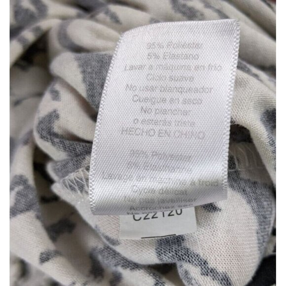 LuLaRoe Women's Top Irma Tunic T-Shirt Black & White Unicorn Print Size XXS - Picture 9 of 13